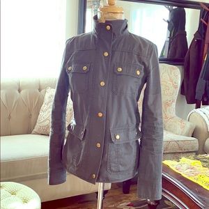 J Crew Relaxed Boyfriend Crew Jacket